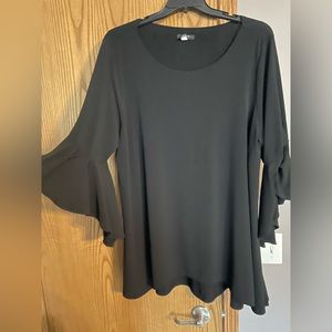 Plus size 3X Alfani tunic with bell sleeves